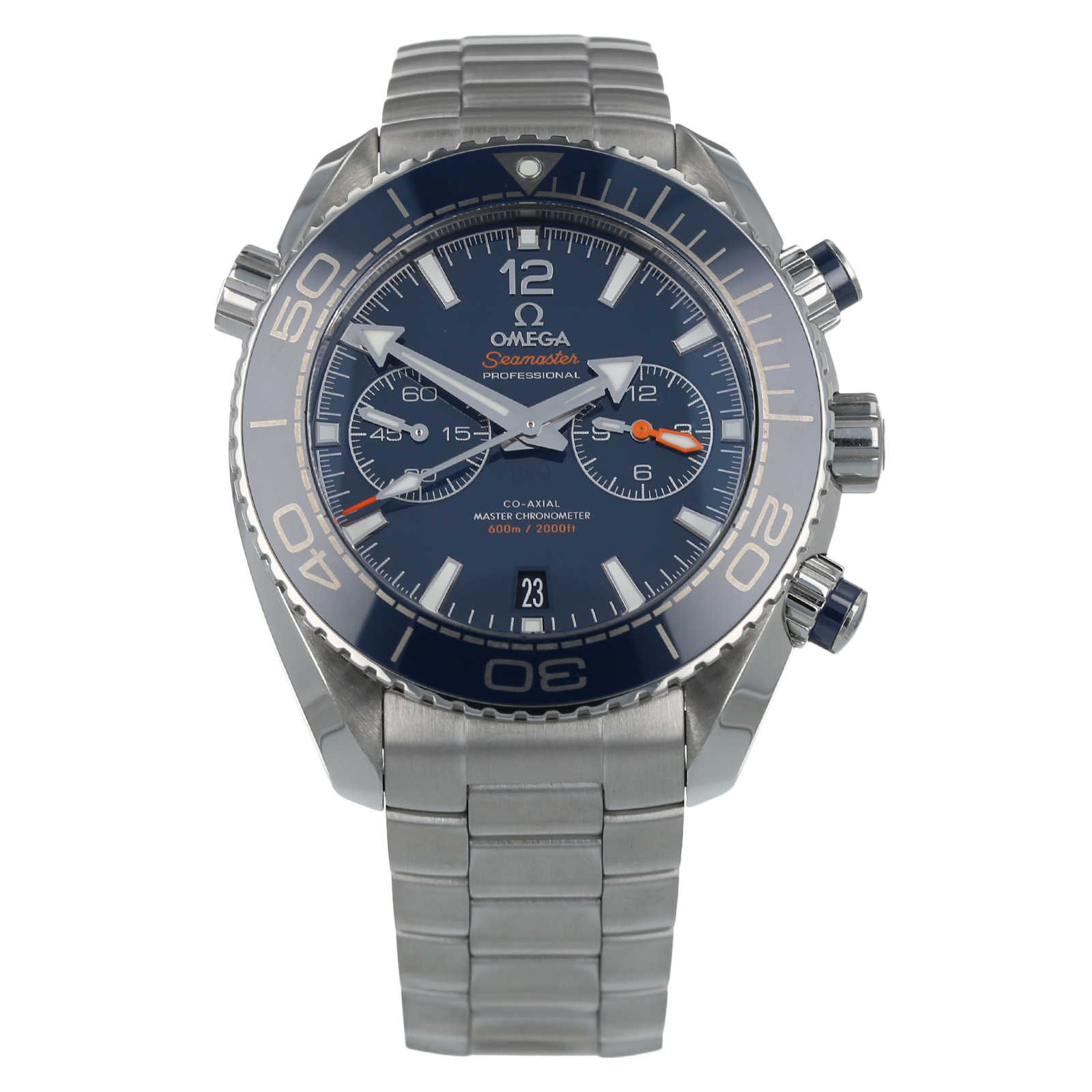 Pre-Owned Omega Seamaster Planet Ocean 600M Mens Watch 215.30.46.51.03.001