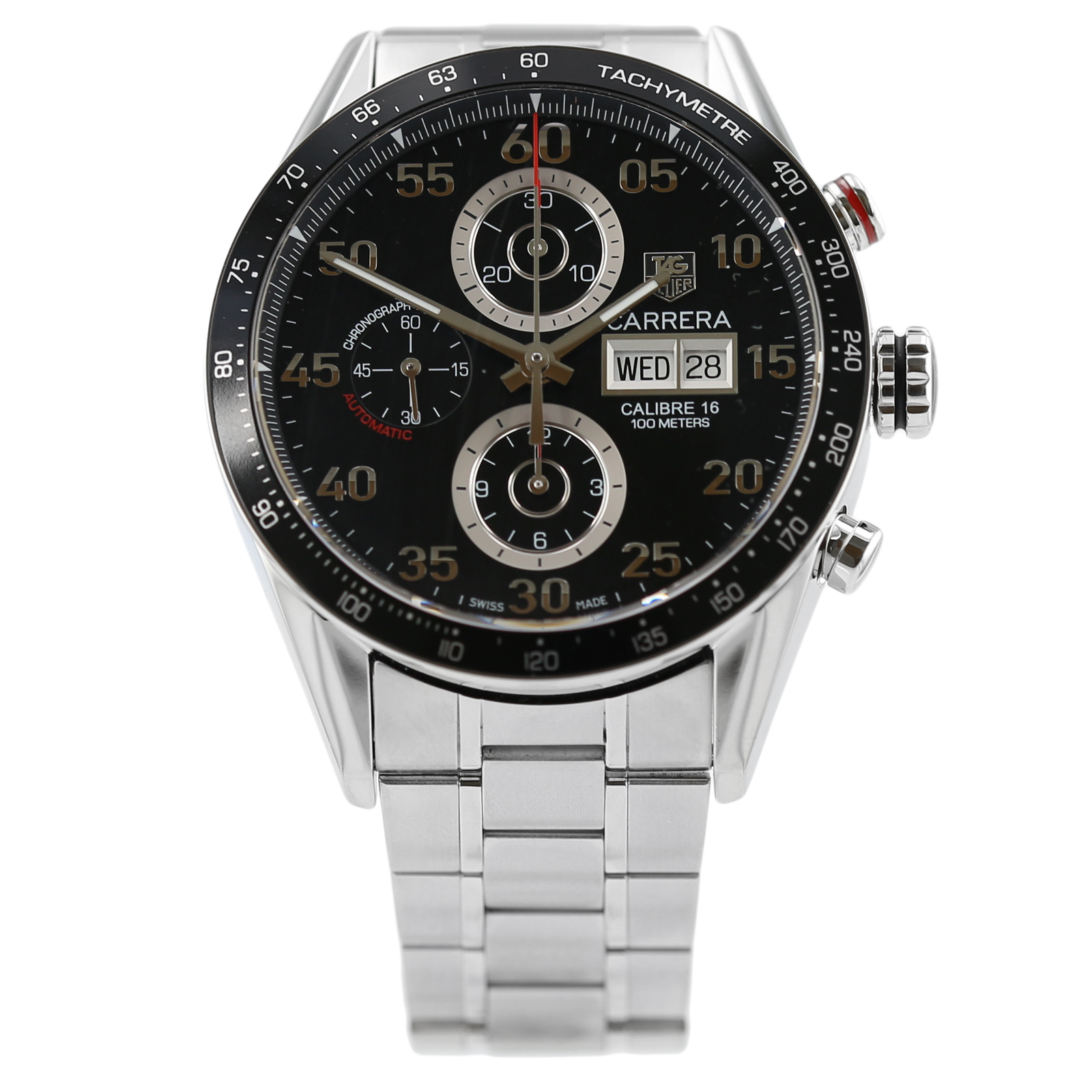 tag heuer carrera calibre 16 pre owned