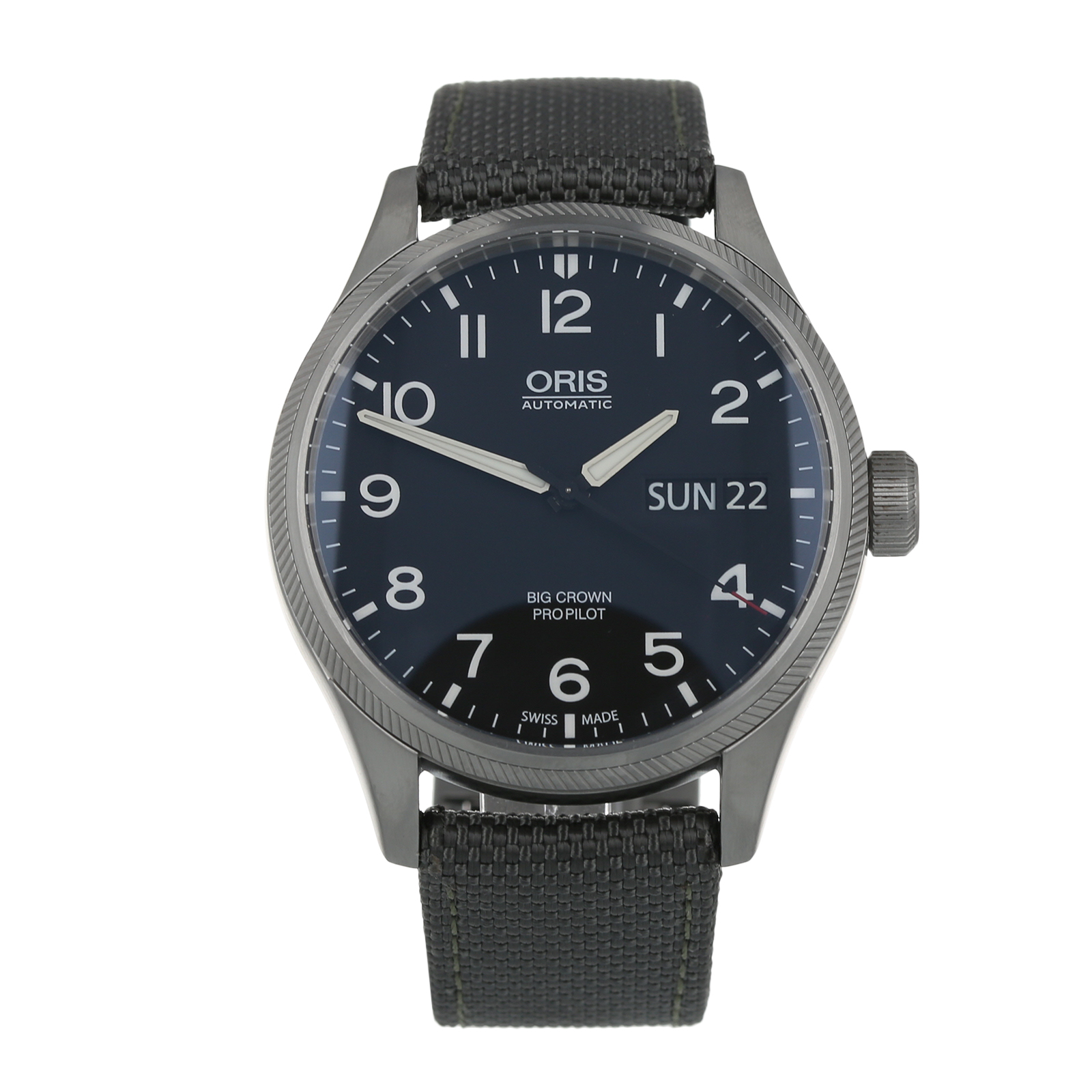 Pre-Owned Oris Big Crown ProPilot Mens Watch 01-752-7698-4164-07-5-22-17fc Review