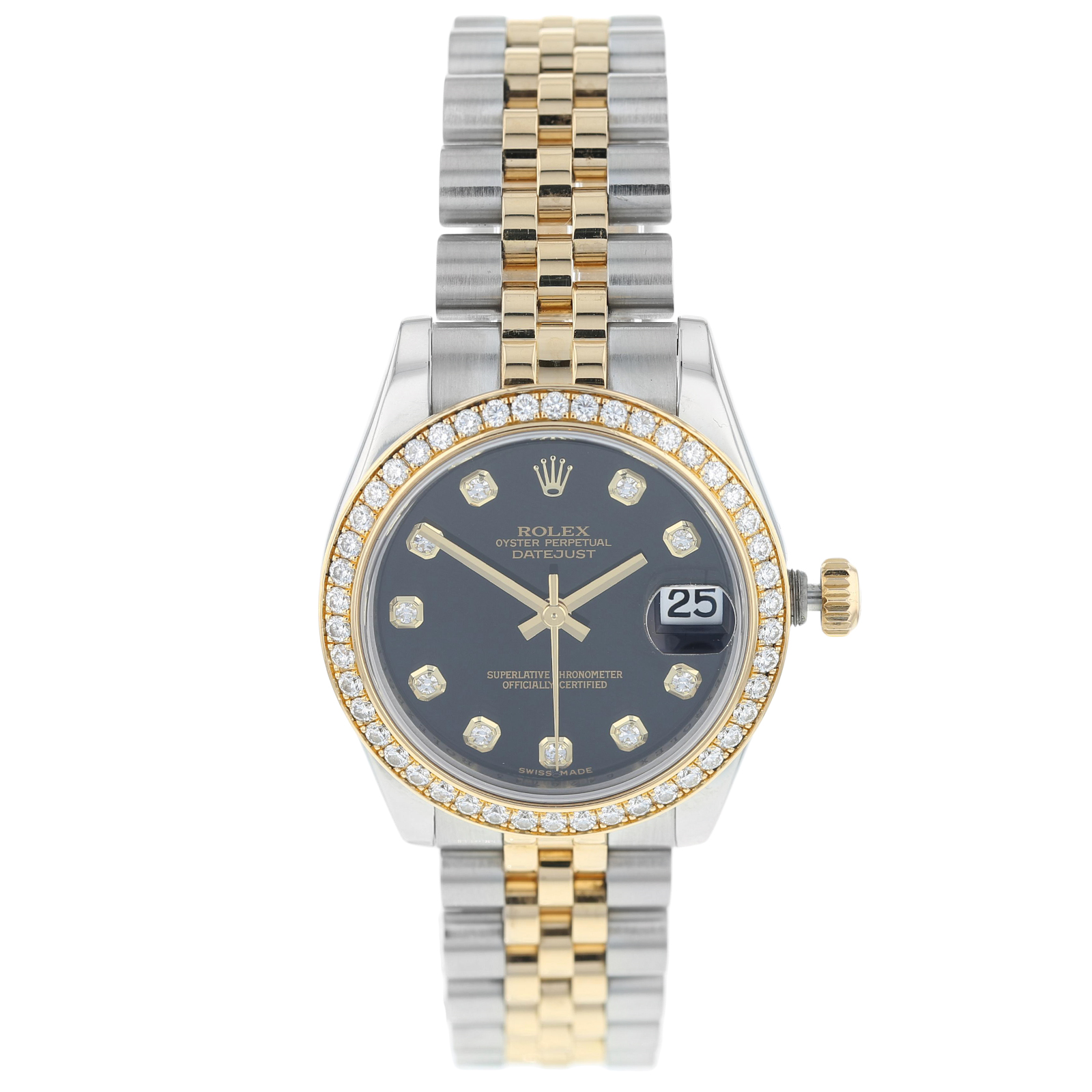 pre owned rolex lady datejust