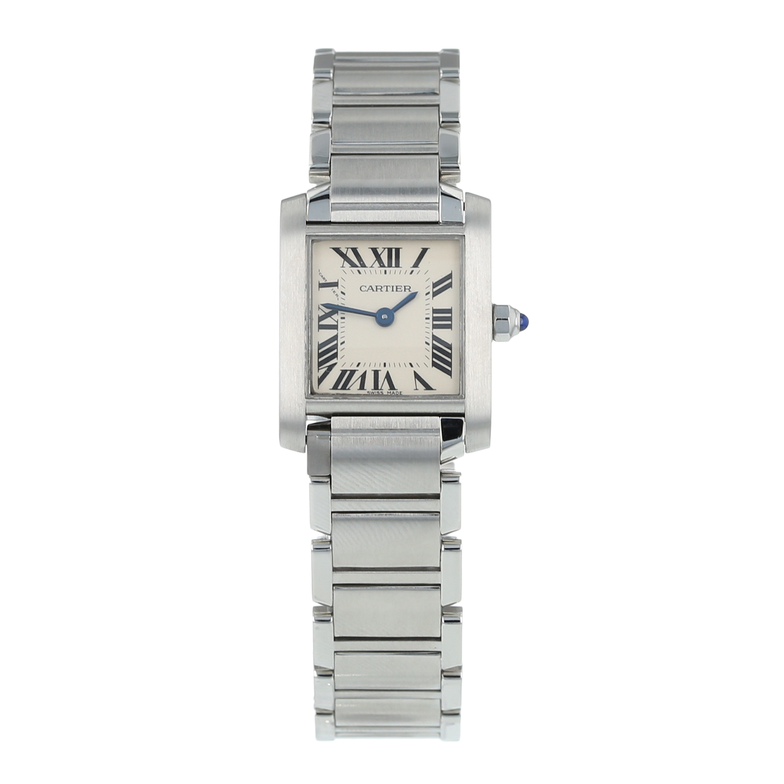 pre owned cartier tank francaise watch