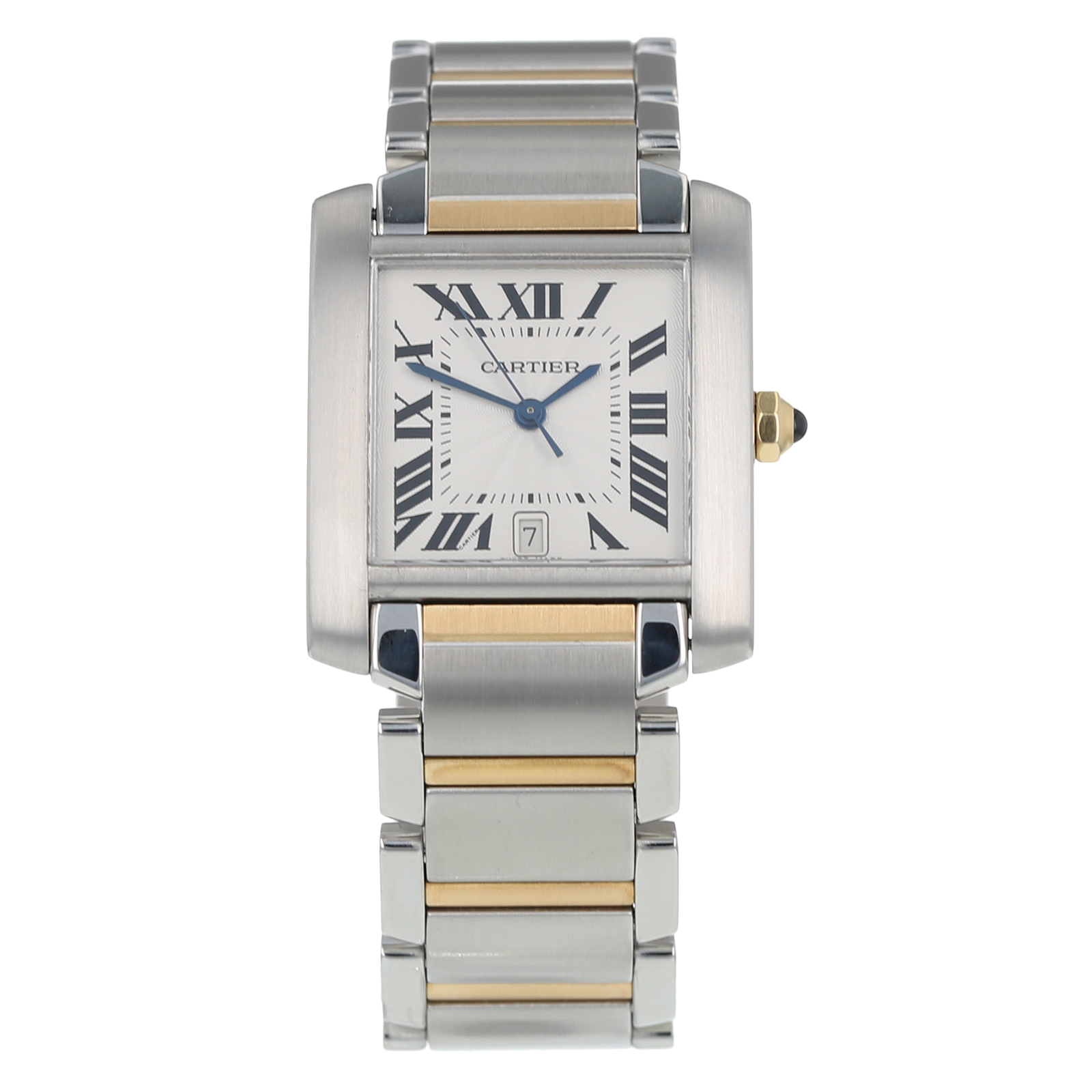 pre owned cartier tank francaise watch