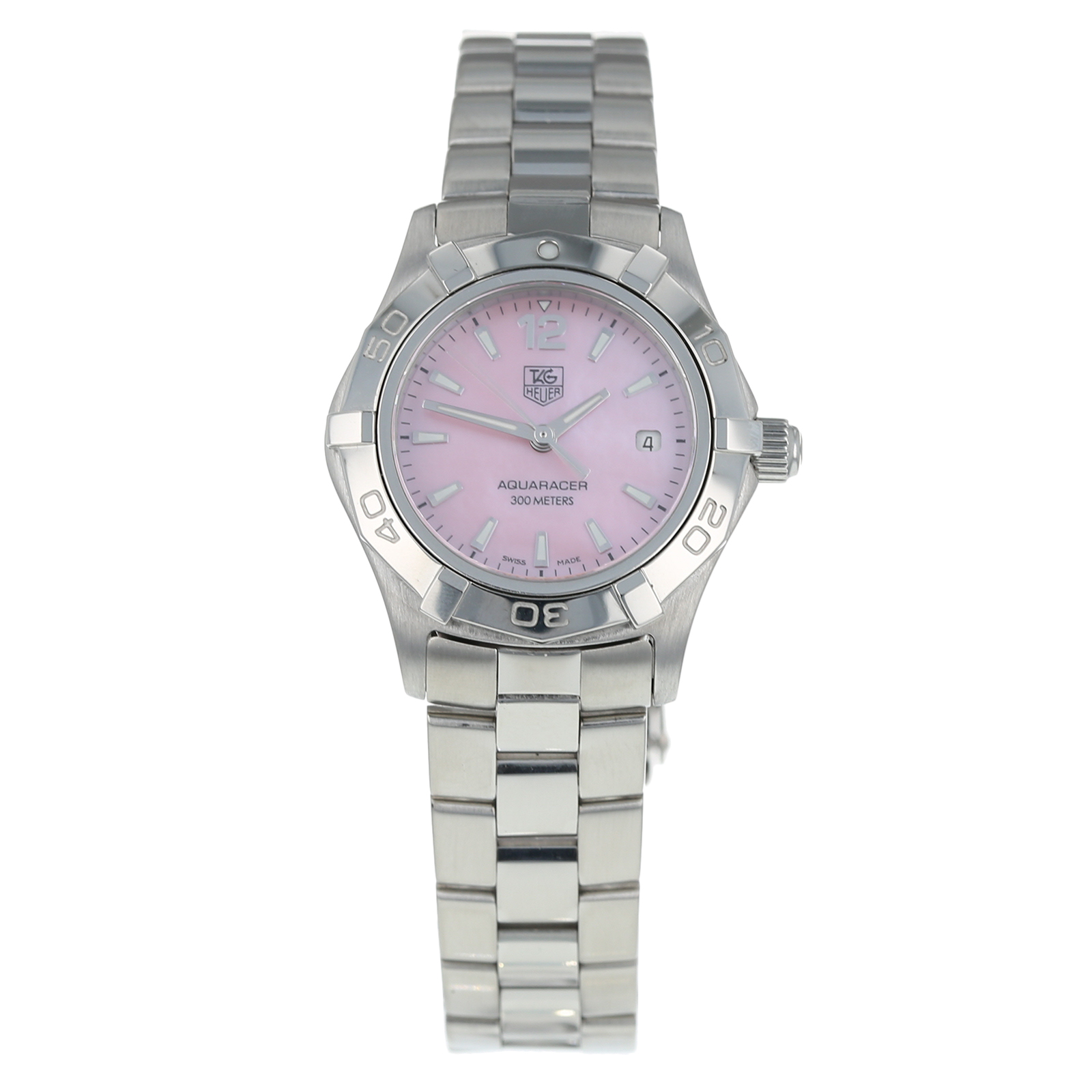 tag heuer aquaracer ladies mother of pearl