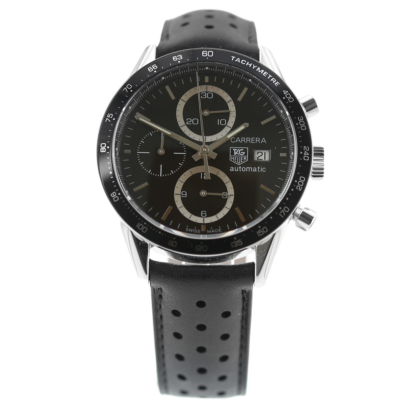 tag heuer carrera calibre 16 pre owned