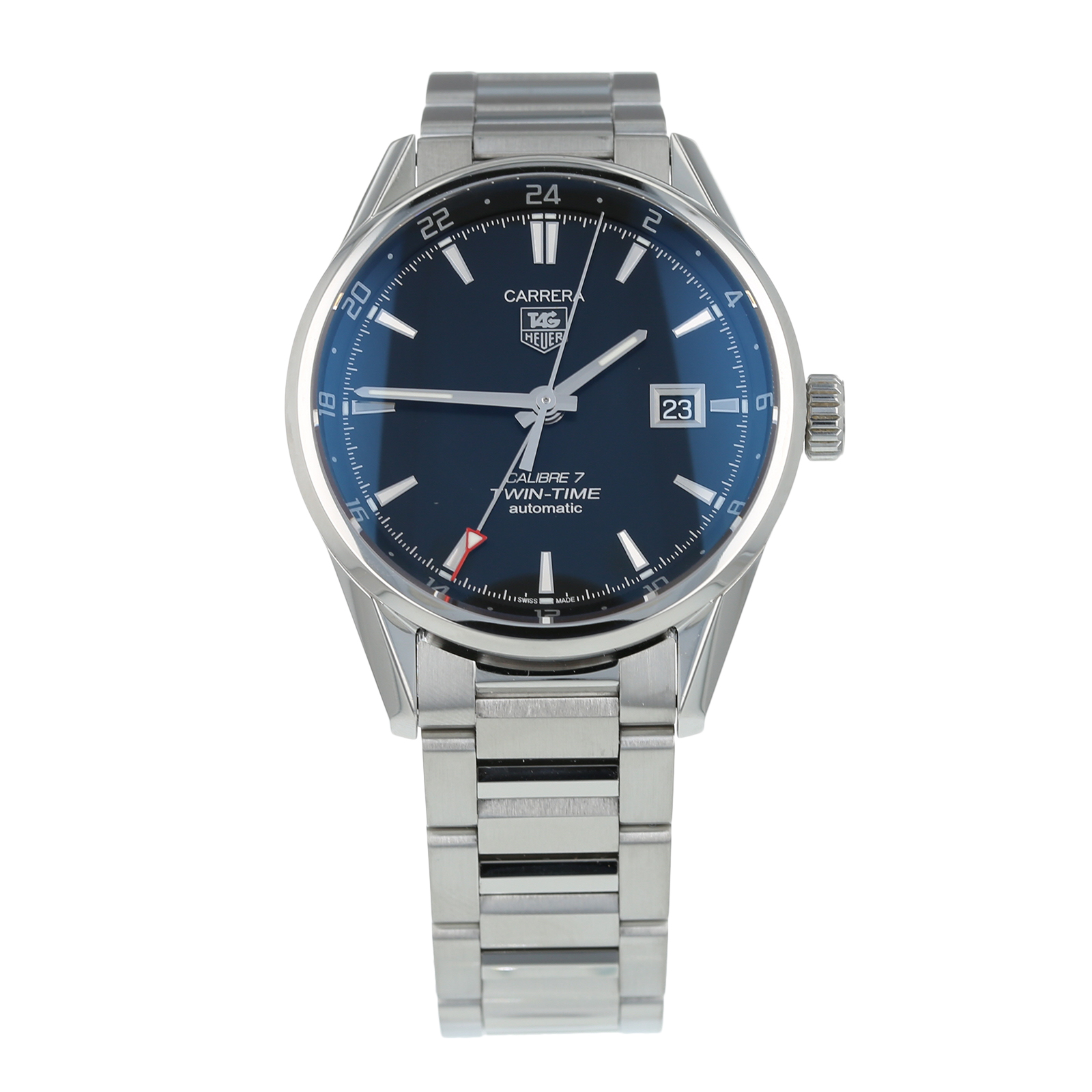 Pre-Owned TAG Heuer Carrera Twin-Time Mens Watch WAR2010-0 Review